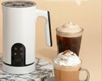 Milk Frother and Steamer, 4-in-1 Automatic Electric Milk Frother 11.8oz/350 ml, Instant Hot and Cold Foam Maker, Milk steamer Heater Foamer Warmer for Coffee, Latte, Cappuccino, Macchiato