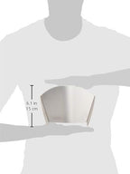 New Metro Design PC-10 Pouring Chute Compatible with KitchenAid Stand Mixer with Stainless Steel Bowl, Silver