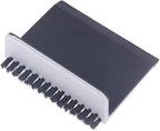 Jinshining 4Pcs Black Kitchen Sink Squeegee Cleaner Countertop Brush Wiper Vegetable Cleaning Brush Wiper Home Kitchen Tool Accessories Fruit and Vegetable Cleaning Brushes Fruit and Vegetable Tools