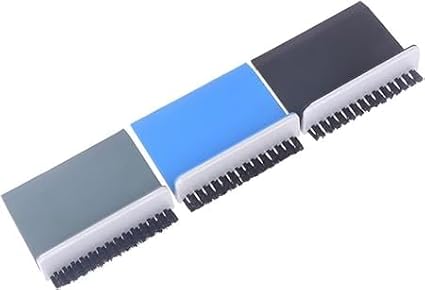 Jinshining 4Pcs Black Kitchen Sink Squeegee Cleaner Countertop Brush Wiper Vegetable Cleaning Brush Wiper Home Kitchen Tool Accessories Fruit and Vegetable Cleaning Brushes Fruit and Vegetable Tools