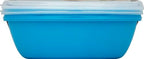 Preserve Food Storage Container, Set of 2, Aqua Blue