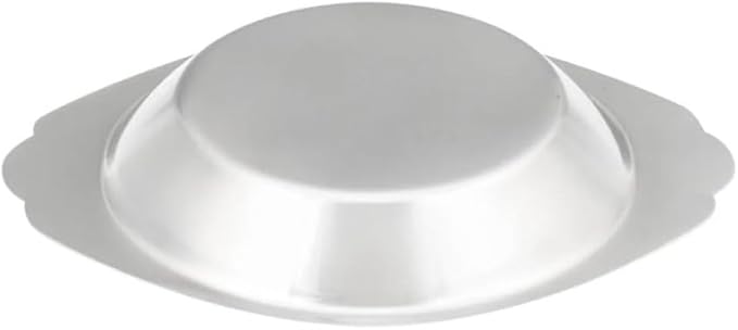 Soro Essentials- 8 oz. Stainless Steel Round Au Gratin Dish Set of 8- Serving Dish for Individual Serving Casseroles Lasagna and Cobblers Table Serving Dishes Casserole Dishes Individual Gratin