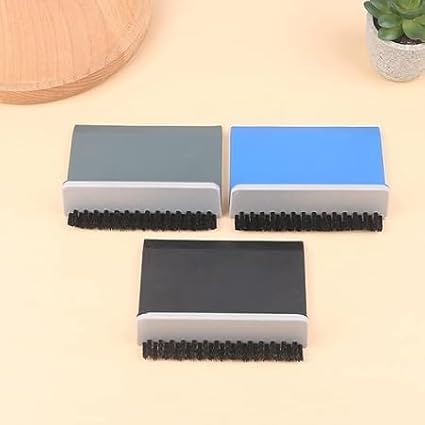 Jinshining 4Pcs Black Kitchen Sink Squeegee Cleaner Countertop Brush Wiper Vegetable Cleaning Brush Wiper Home Kitchen Tool Accessories Fruit and Vegetable Cleaning Brushes Fruit and Vegetable Tools