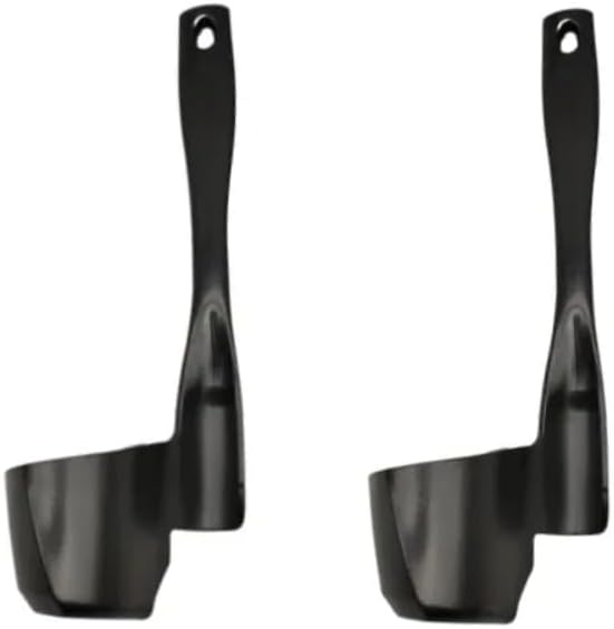 1pcs/2pcs/4pcs Rotating Spatula compatible with Thermomix TM6/TM31/TM5 Portioning Food Processor Kitchen Accessories Cooking Tool (type B black 2pcs)