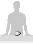 Winco Stainless Steel Oval Au Gratin Dish, 15-Ounce