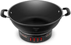 Electric Wok Electric Frying Pan Household Electric Cooker Cast Iron Cooking Cooking Steaming Stew Integrated Electric Cooker