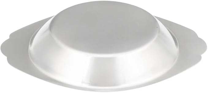 Soro Essentials- 6 oz. Stainless Steel Round Au Gratin Dish Set of 2 - Serving Dish for Individual Serving Casseroles Lasagna and Cobblers Table Serving Dishes Casserole Dishes Individual Gratin Dishes