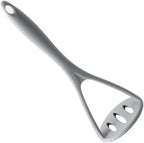 UPKOCH Silicone Potato Masher Heavy Duty Non-Scratch Kitchen Tool for Mashing Potatoes Fruits and Vegetables with Soft Grip Dishwasher Safe 10.4 Inch