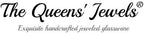THE QUEENS' JEWELS Green Diamond Palm Tree Wine Glass (stemmed) - 21 oz. - Tropical Getaway with Rhinestone Glam - Hand-Decorated Glassware – Not Painted - Dazzling and Unique