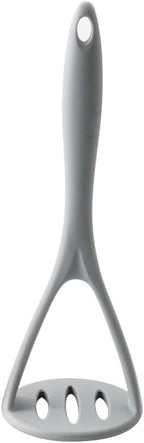 UPKOCH Silicone Potato Masher Heavy Duty Non-Scratch Kitchen Tool for Mashing Potatoes Fruits and Vegetables with Soft Grip Dishwasher Safe 10.4 Inch