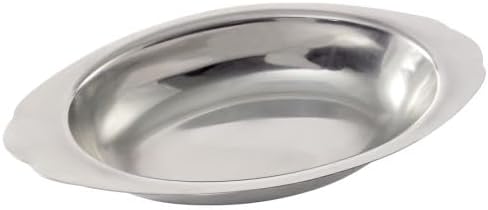 CAC China AUDS-8 Oval Au Gratin Dish 8 oz.