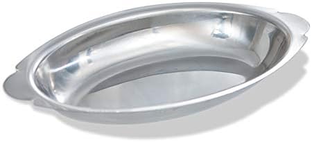 Crestware Au gratin Dish, 20 OZ, Silver