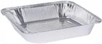 GUSTO [30 Count 9x13 Inch Aluminum Pans, Half Size Deep Steam Foil Pans - Table Pans for Baking, Cooking, Heating, Storing and Food Prepping - (Formerly Comfy Package)