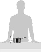 Cuisinart MCP193-18N Multiclad Pro Triple Ply Stainless 3-Quart Skillet, Saucepan w/Cover