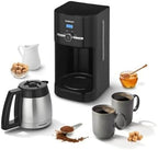 Cuisinart 10-Cup Thermal Classic™ Coffeemaker, Black with Thermal, 10-Cup, Programmable, DCC-1170BKNAS