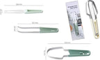 Versatile Watermelon Slicer and Cutter: Stainless Steel 3-in-1 Popsicle and Fruit Fork Tool for Quick Cutting, Ideal for Camping and Kitchen, Great Melon Cutter Tool