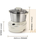 Joydeem Electric Dough Maker with Dual Seasonal Fermentation Function, 3.7Qt Dough Mixer Machine, Perfect for Bread Pizza Roti Dumpling Dough & Sourdough, HMJ-A351