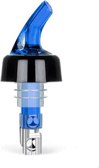 Measure Pourer Drinks Wine Cocktail Beverages Dispenser,Automatic Measured Bottle Pourer Spout,Quick Shot Spirit,Ideal Cocktail Home Bar Tools 1oz/30ml Blue