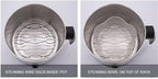 Electric Multifunctional Pot, Steamer with Wire Rack and Bowl, Fast Boiling, Cordless, One Button Touch, for Noodles, Dumplings, Soup, Egg