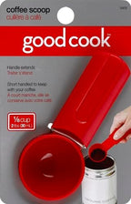 Goodcook Extendable Coffee Scoop, 2 Tablespoon, Small, Red (Pack of 4)