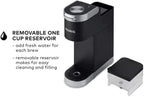 Keurig K-Mini Plus Single Serve Coffee Maker, with 5-inch Brewer, 6 to 12 Pounds Brew Size, K-Cup Pod and Cord Storage (Black)