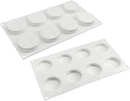Silicone Mold for Baking Cakes,Soap Molds,Flower Shape Silicone Molds for Homemade French Dessert Mold for Pastry Chocolate,Jelly Chocolate Mold ＆ Ice Cube Tray (E_ Leaf Geometry)