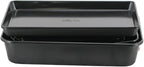 Stackable Nonstick Bakeware Set, 8 Piece Baking Pan Set, Oven Safe Carbon Steel, Includes Cookie Sheet, Muffin Pan, Loaf Pan & Roaster