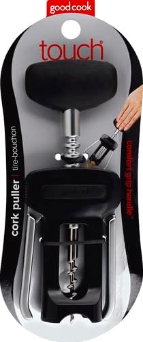 Good Cook Cork Screw Bar Tools, 11 x 4 x 2.5 inches, Black