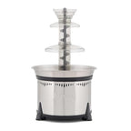 Sephra "Classic" Home Chocolate Fountain. 18", 4 Pin, Fixed Bowl Model. Up to 6lb Chocolate, great for up to 50 guests. Stainless Steel Heated Basin, not recommended for commercial use.