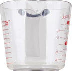 GoodCook Everyday 2-Cup Measuring Cup Liquid Measuring with Ounces and Milliliters Markings Tapered Pour Spout Easy-to-Read Lines Comfortable Handle for Precise Measuring, Clear