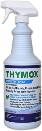 Botanical Disinfectant Spray 32 oz - All Natural Multipurpose Cleaner, Pet Friendly, Hospital Grade Disinfectant, Kitchens, Pet Hospitals, Vet Clinics, Restoration, Lemongrass Fragrance