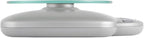 Taylor 11LB Capacity Digital Glass Top Kitchen Scale with LCD Display, Weight in Grams and Ounces for Baking, Cooking, and Meal Prep, Silver
