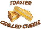 Toaster Grilled Cheese - Made quickly, No messy frying pan ! Enjoy !