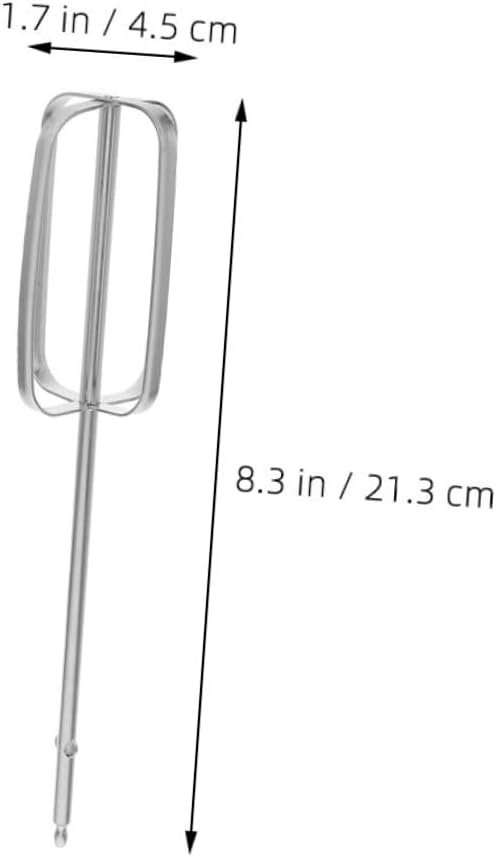 Garneck 4pcs Hand Mixer Replacement Beaters Attachments: Stainless Steel Whisk Accessories for Kitchen Egg and Dough Replacement Parts for Baking Cooking