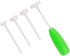 Fruit Corer and Slicer Tool, Plastic Fruit Core Remover Tool with Nonslip Handle, Fast and Easy Corer for Home and Kitchen