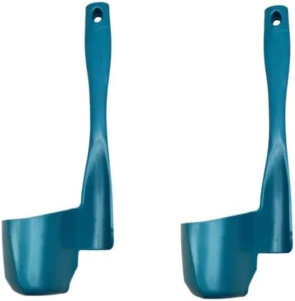 1pcs/2pcs/4pcs Rotating Spatula compatible with Thermomix TM6/TM31/TM5 Portioning Food Processor Kitchen Accessories Cooking Tool (type B blue 2pcs)