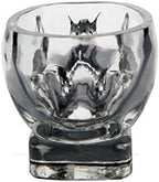 Tvoip 2PCS Kitchen & Dining Entertaining Glassware Drinkware Old Fashioned Glasses Skull Cup for Serving Scotch Whiskey Mixed Drinks (2)
