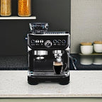 MIROX Espresso Machine 15 Bar, Coffee Maker With Milk Frother Steam Wand, Built-In Bean Grinder, Combo Cappuccino Machine with 70oz Removable Water Tank (ABS high-strength plastic shell)