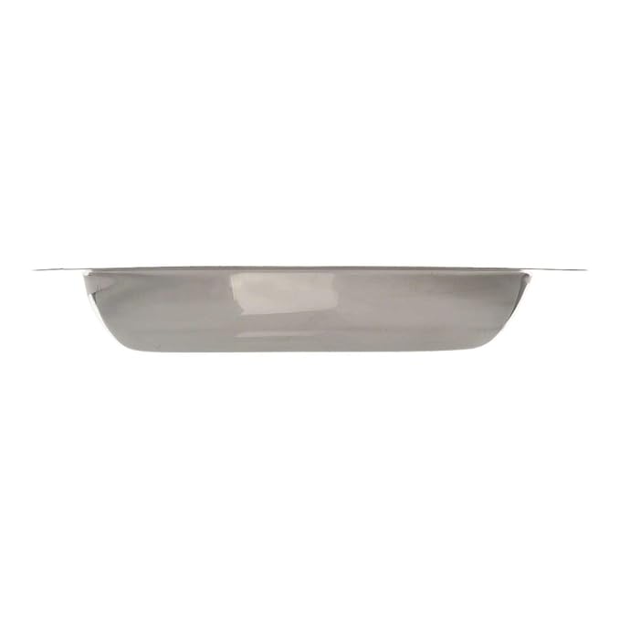 Winco Stainless Steel Oval Au Gratin Dish, 15-Ounce