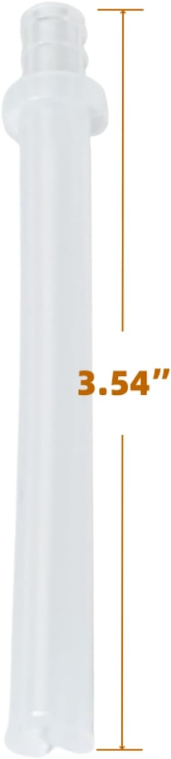 162416-000-000 Silicone Tube (3.54") Replacement Part for Mr Coffee BVMC-ECMP1000 BVMCECMP1000RB Espresso Maker Milk Frothing Pipe (2-Pack)