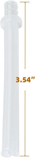 162416-000-000 Silicone Tube (3.54") Replacement Part for Mr Coffee BVMC-ECMP1000 BVMCECMP1000RB Espresso Maker Milk Frothing Pipe (2-Pack)