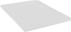 TrueCraftware- 20" X 15" X 1/2” Cutting Board for Kitchen White Color Plastic- Durable Color Coded Kitchen Cutting Board Chopping Board Non Slip Cutting Mat for Meat Vegetables Dishwasher Safe