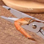 WOIWO 2 Pieces/Set Zinc Alloy Seafood Tools Set Crab Shrimp Tools Lobster Claws Clamp Clamp Kitchen Tools