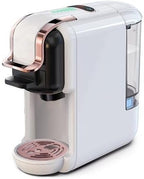 Multi-Capsule Coffee Maker, Hot/Cold Coffee Maker, Milk, ESE Pod Ground Coffee, Cafeteria, 19 Bar, 5 in 1 (Color : H2B WH, Size : CHINA_EU)