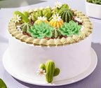 Cactus Silicone Molds Cacti Hawaiian Fondant Mold for Making Sugar Chocolate Candy Gum Paste Cupcake Cake Decoration Supplies