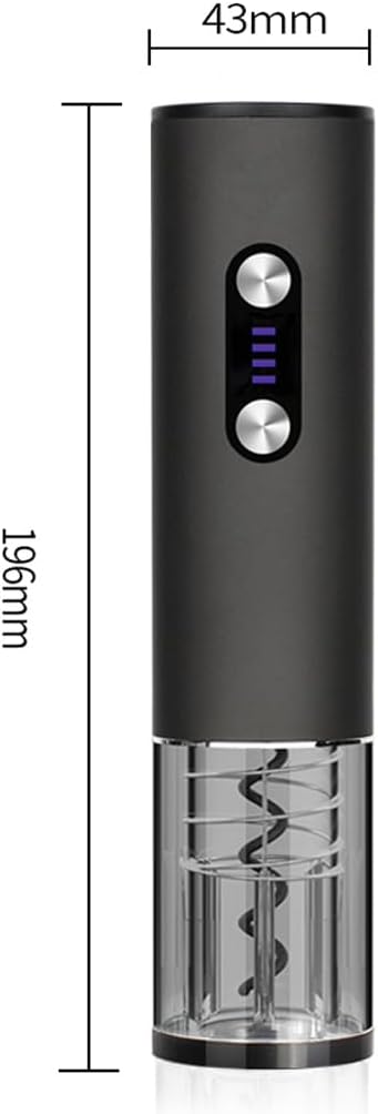 Electric Wine Opener Wine Gifts Bottle Openers Kit with Foil Cutter, Wine Aerator Pourer, Vacuum Stopper USB C Rechargeable Cordless Electric Wine Corkscrew Gift Set