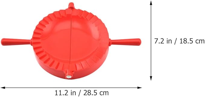 DOITOOL 4pcs Dumpling Maker Set Plastic Pp Dumpling Press Cutters with Large, Medium, Small, Mini Molds for Manual Dough Sealing and Kitchen Cooking Tools Random Color