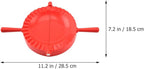 DOITOOL 4pcs Dumpling Maker Set Plastic Pp Dumpling Press Cutters with Large, Medium, Small, Mini Molds for Manual Dough Sealing and Kitchen Cooking Tools Random Color