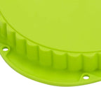 Webake Tart Pan Silicone Pie/Flan Pan 9.5 Inch Quiche Baking Dish Non-Stick Pizza Pie Mold