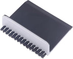 Black Kitchen Sink Squeegee Cleaner Countertop Brush Wiper Vegetable Cleaning Brush Wiper Home Kitchen Tool Accessories Fruit and Vegetable Cleaning Brushes